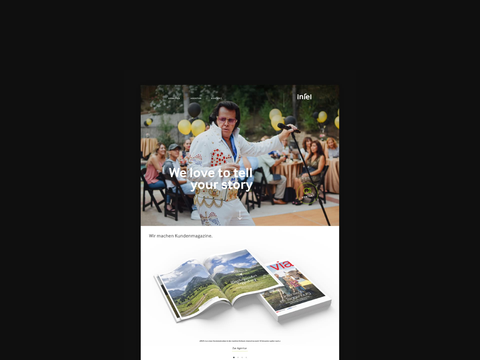 Infel website for Infel